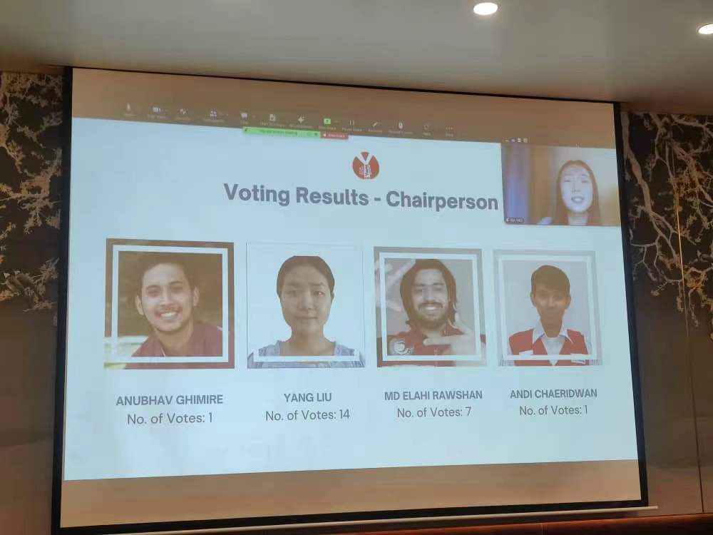 Yangyang was elected as APYN chair!